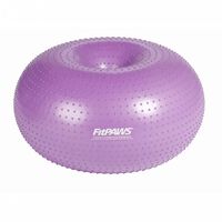 FitPAWS Piłka do balansowania dla zwierząt TRAX Donut 55 cm, fioletowa