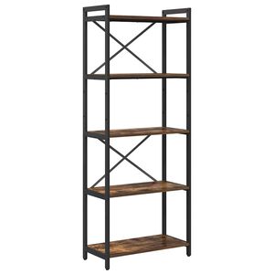 vidaXL P&oacute;łka na książki 60 x 30 x 155 cm Drewno inżynieryjne
