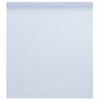 vidaXL Window Film Regulowany Biały matowy 23.6 x 787.4 in PVC