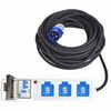 ProPlus Kabel zasilający do namiotu/przyczepy, 10 m, 3 x schuko