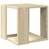 vidaXL Stolik kawowy, dąb sonoma, 32x32x30, materiał drewnopochodny
