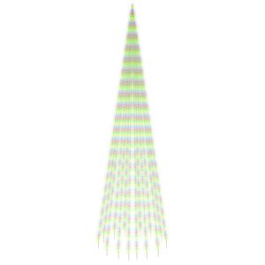 vidaXL Choinka do montażu na maszcie, 1134 kolorowych LED, 800 cm