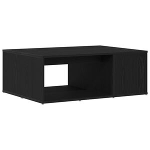 vidaXL Stolik kawowy Czarny Dąb 90 x 67 x 33 cm