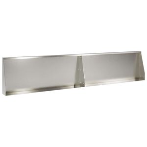 vidaXL Mur oporowy 2 szt. 100 x 12 x 30 cm Stal nierdzewna srebrny