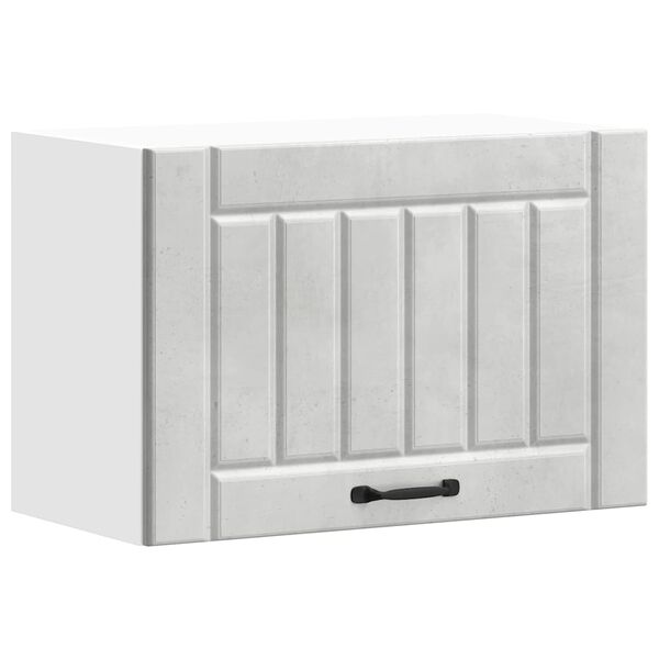 vidaXL Szafka ścienna kuchenna "Lucca" Betonowa szara Drewno klejone