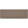 vidaXL Panele ścienne, 12 szt., cappuccino, 90x30 cm, sztuczna sk&oacute;ra
