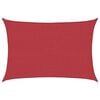 vidaXL Żagiel przeciwsłoneczny, 160 g/m&sup2;, czerwony, 5x6 m, HDPE