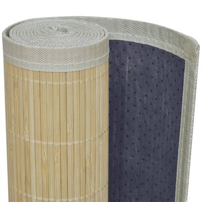 vidaXL Dywan bambusowy, 80 x 300 cm, prostokątny