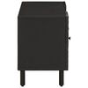 vidaXL Szafka pod telewizor, czarna, 105x33x46 cm, lite drewno mango