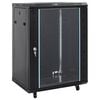 vidaXL Szafa sieciowa 15U z n&oacute;żkami obrotowymi 19" IP20 60x45x86 cm