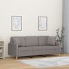 vidaXL 3-osobowa sofa z poduszkami, kolor taupe, 180 cm, tkanina