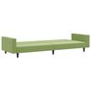 vidaXL 2-osobowa kanapa, jasnozielona, tapicerowana aksamitem