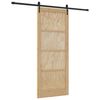 vidaXL Drzwi przesuwne ORKDAL naturalny 86 x 211 cm