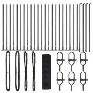 vidaXL Słupek ogrodzeniowy. Szary 50 x 0,4 m (siatka 19 x 19 mm)