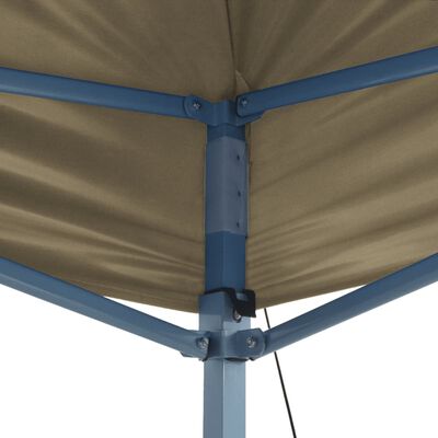 vidaXL Rozkładany namiot, pawilon 3 x 4,5 m, kremowy