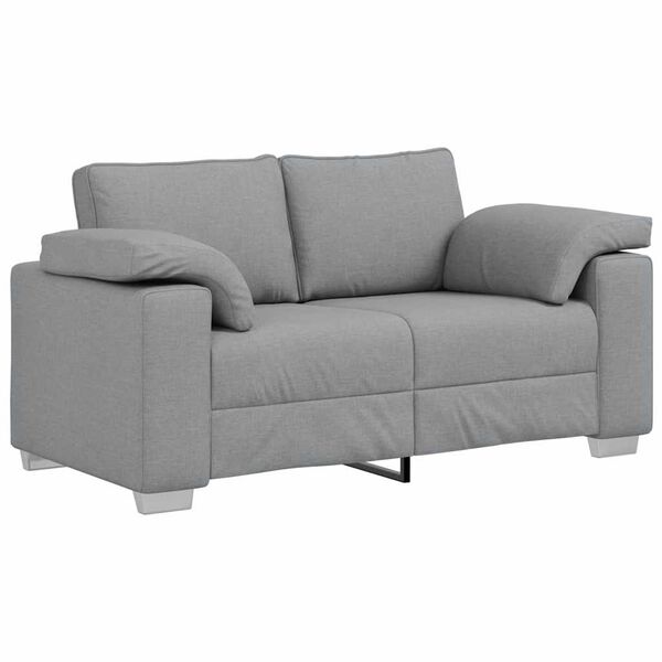 vidaXL Sofa Jasnoszary