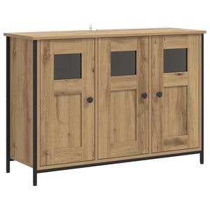 vidaXL Bufet Dąb artisan 100 x 35 x 70 cm Drewno inżynieryjne