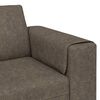 vidaXL Sofa do salonu 3 pcs Ciemnoszary