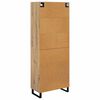 vidaXL Highboard z szufladą 2 pcs Dąb rzemieślniczy 69,5 x 34 x 180 cm
