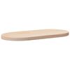vidaXL Blat stołu 80x40x2,5 cm Drewno lite sosnowe owalne