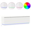 vidaXL Szafka pod telewizor z LED Biały 180 x 38 x 49 cm