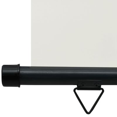 vidaXL Markiza boczna na balkon, 105x250 cm, kremowa