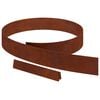 vidaXL Krawężnik do trawnika 4 pcs Rdzawy 450 x 0,05 x 10 cm