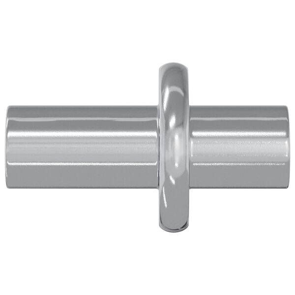 vidaXL Wieszak na p&oacute;łki 4500 pcs Srebrny 8,6 x 8,6 x 14,6 mm Stal