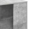 vidaXL Domek dla Ps&oacute;w Betonowy 44 x 42 x 49 cm Materiał drewnopochodny
