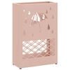 vidaXL Stojak na Parasol Deszczowy r&oacute;żowy 28 x 12 x 41 cm Stal
