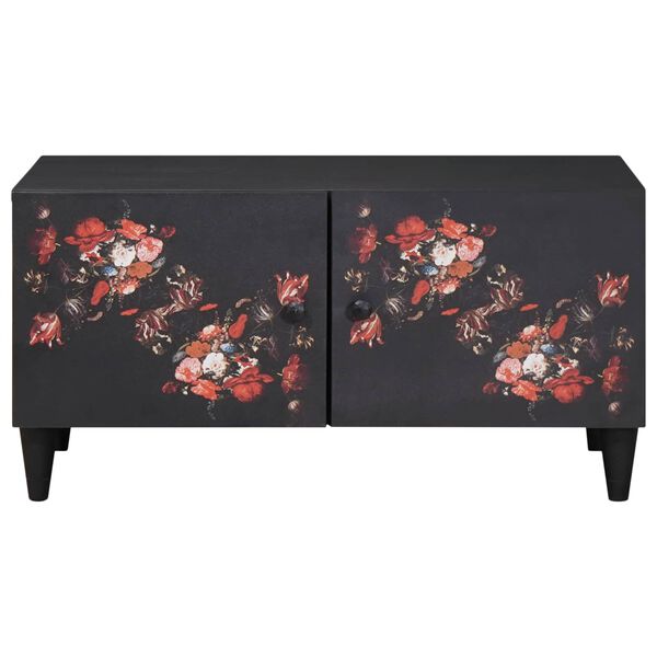 vidaXL Stolik kawowy Wielokolorowe 80 x 50 x 40 cm Drewno z mango