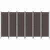 vidaXL Parawan 6-panelowy, antracytowy, 300 x 180 cm