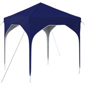 vidaXL Namiot imprezowy rozkładany 194 x 194 x 245 cm niebieski