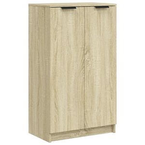 vidaXL Szafka na buty, dąb sonoma, 59x35x100,5cm,materiał drewnopochodny