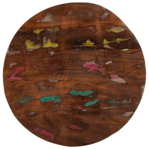 vidaXL Blat stołu, &Oslash; 40x3,8 cm, okrągły, lite drewno z odzysku