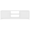 vidaXL Szafka pod TV, biała, 120x30x37,5 cm, materiał drewnopochodny