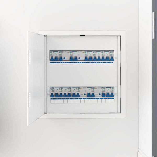 vidaXL Panele dostępu Biały 40 x 40 cm Plastik ABS