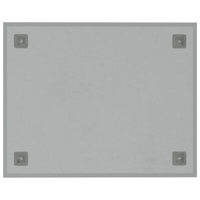 vidaXL Ścienna tablica magnetyczna, biała, 50x40 cm, szkło hartowane