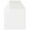 vidaXL Szafka pod telewizor 2 pcs Błyszcząca biel 78,5 x 31 x 29,5 cm
