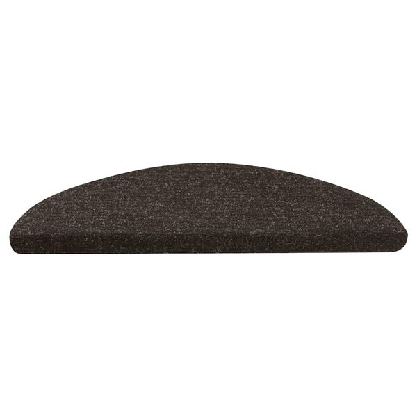 vidaXL Maty na schody samoprzylepne 20 szt. Antracyt 65x22,5x3,5 cm