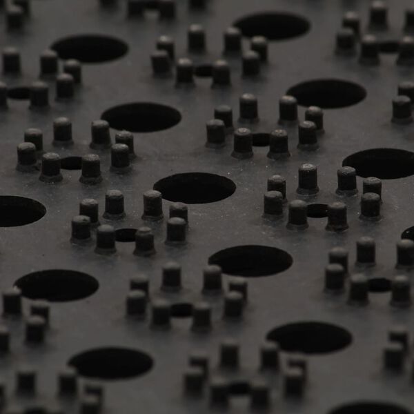 vidaXL Mata gumowa, wycieraczka, 16 mm, 100 x 150 cm