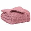 vidaXL Letni Kołdra R&oacute;żowy 220 x 240 cm Mikrofibra i Fleece Teddy