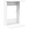 vidaXL Stolik boczny Biały 40 x 38 x 62,5 cm Drewno inżynieryjne