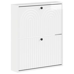 vidaXL Wisząca szafka na buty ALKMAAR 71 x 17 x 86 cm