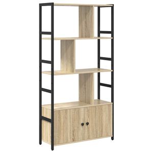 vidaXL P&oacute;łka na książki 80 x 30 x 155,5 cm Drewno inżynieryjne