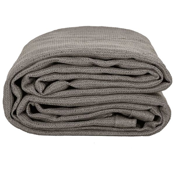 vidaXL Dywan pod namiot Jasnoszary 200 x 250 cm Polietylen