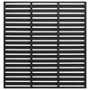 vidaXL Panel ogrodzeniowy z WPC, 180x180 cm, czarny