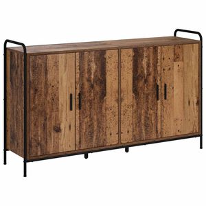 vidaXL Bufet Stare drewno 97 x 33 x 81 cm Drewno inżynieryjne