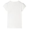 Koszulka dziecięca z krótkimi rękawami, ecru, 92