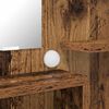vidaXL Toaletki do sypialni z szufladą Stare drewno 80 x 39,6 x 135 cm
